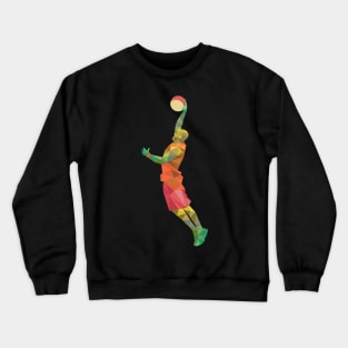 Basketball Player Crewneck Sweatshirt